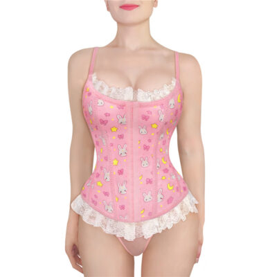 Unicorn Dreams Corset Pink - LittleForBig Cute & Sexy Products