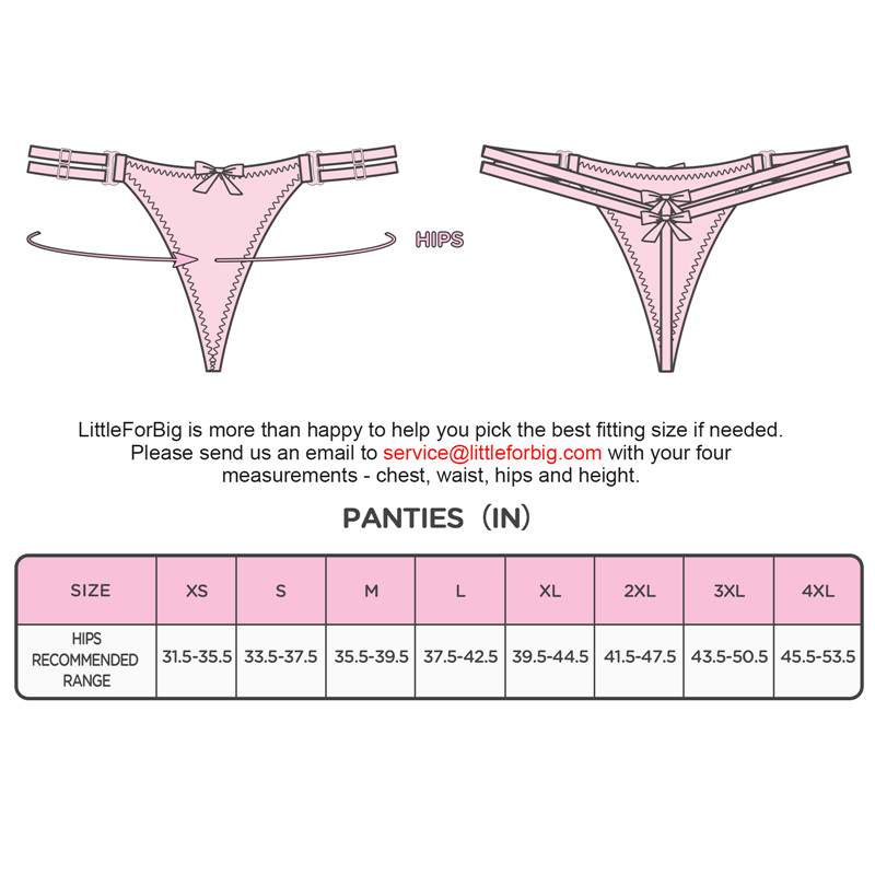 "Delilah" Two Strap Bondage Style Bow-Back Thong