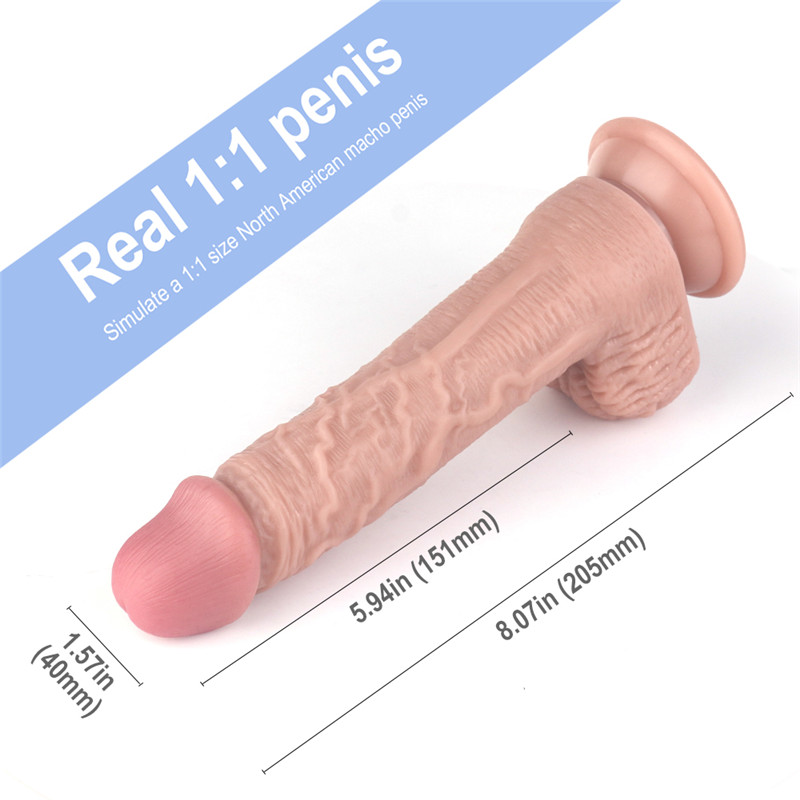 Fantasy Lover Strap-on Dildo with Suction Cap