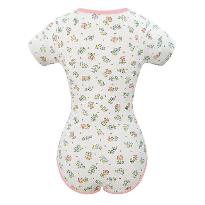 LittleForBig Body Onesie Pyjama En Coton – Modèle Beaux Rêves, Boutons à L'entrejambe, Bretelles Réglables, Tailles XS à XXXXL