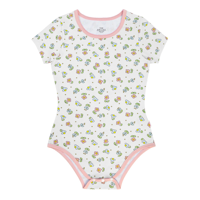 Cottagecore Daisies Onesie Bodysuit