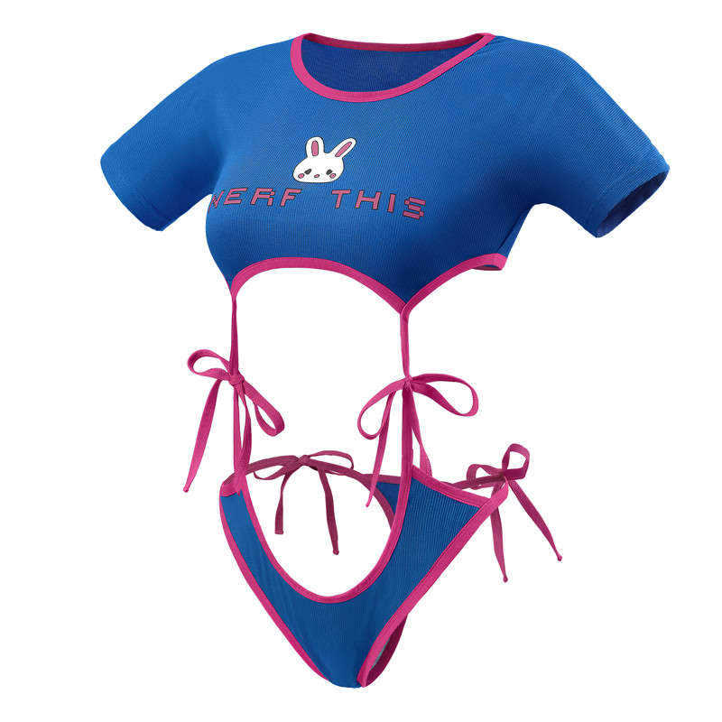 Bunnywatch gamer Egirl Bodysuit