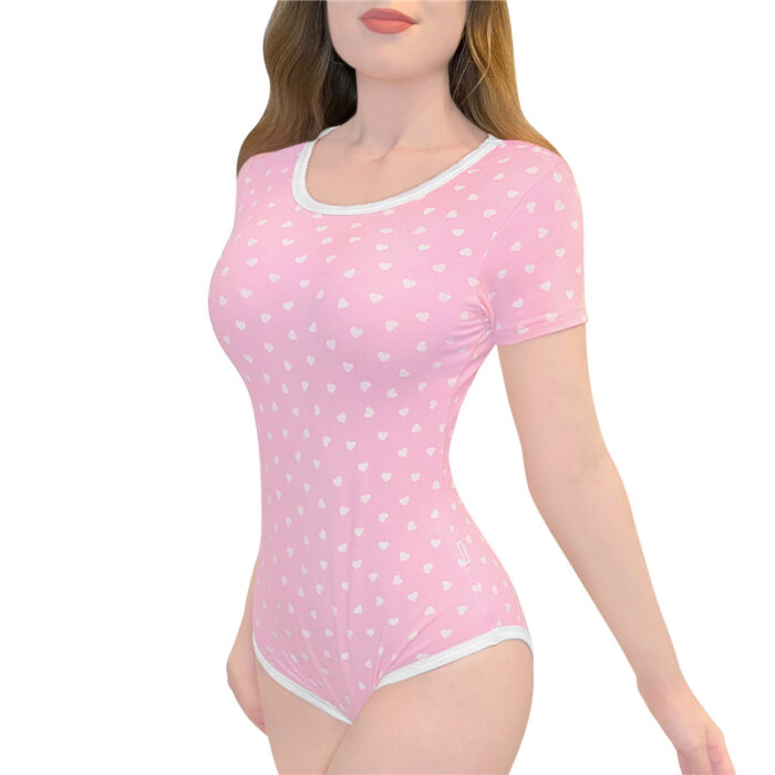 LittleForBig Zijdeachtige onesie pyjama bodysuit - Baby Goth Usagi