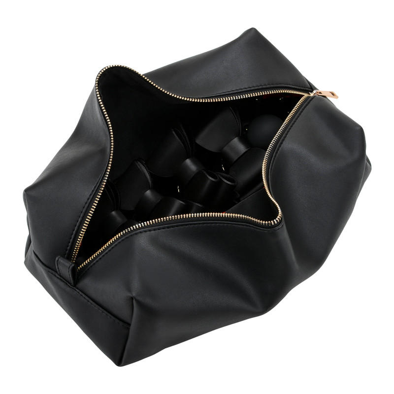 PrettyInCuffs Faux Leather Bondage Restraints Kits 12 Pcs