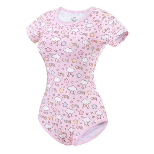 LittleForBig Katoenen Romper Onesie Pajamas Bodysuit-Pastel Serie LittleForBig Katoenen Romper Onesie Pajamas Bodysuit-Pastel Serie