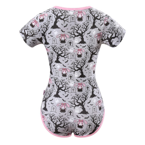 LittleForBig Bodysuit Usagi & Bella - Pigiama Onesie In Cotone Per Adulti - Foto 9