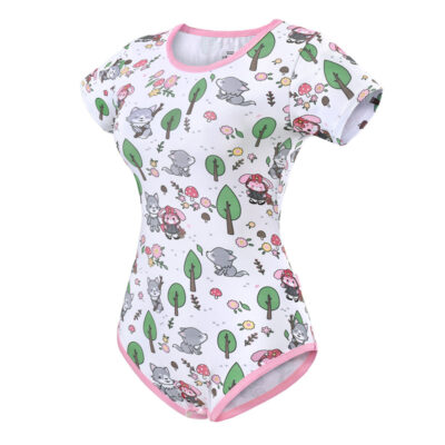 Little Red & Wolf Onesie Bodysuit