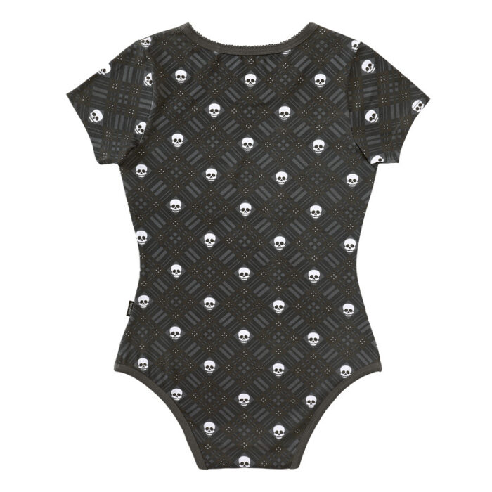 Goth Plaid Onesie Bodysuit - LittleForBig Cute & Sexy Products