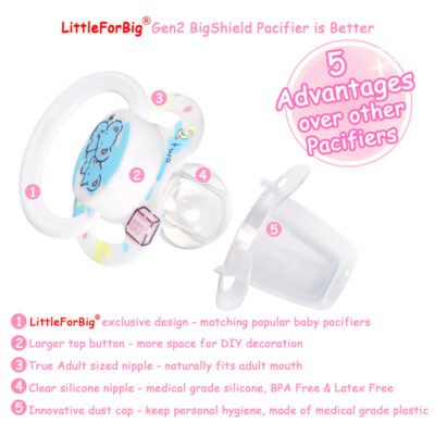 Gen2 BigShield Pacis Vintage Baby Pattern Yellow Giraffe