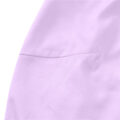 Vampy Collared Bodycon Mini Dress Purple