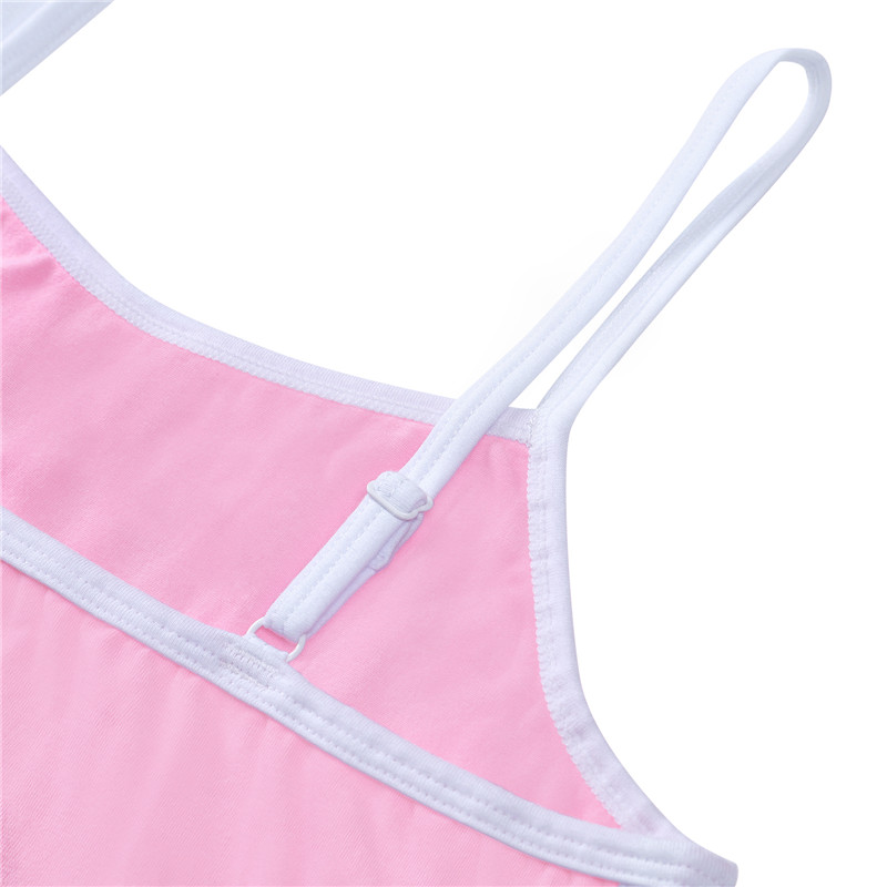 Sporty Side Striped Bodycon Dress Pink
