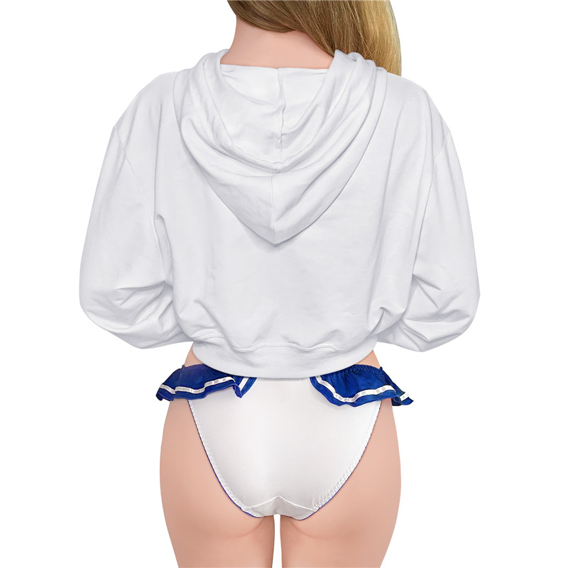 Magical Girl Cropped Hoodie Sweater