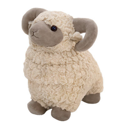 Cute Lamb Stuffed Animal Plush Toy - Brown