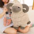 Cute Lamb Stuffed Animal Plush Toy – Brown