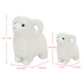 Cute Lamb Stuffed Animal Plush Toy – White