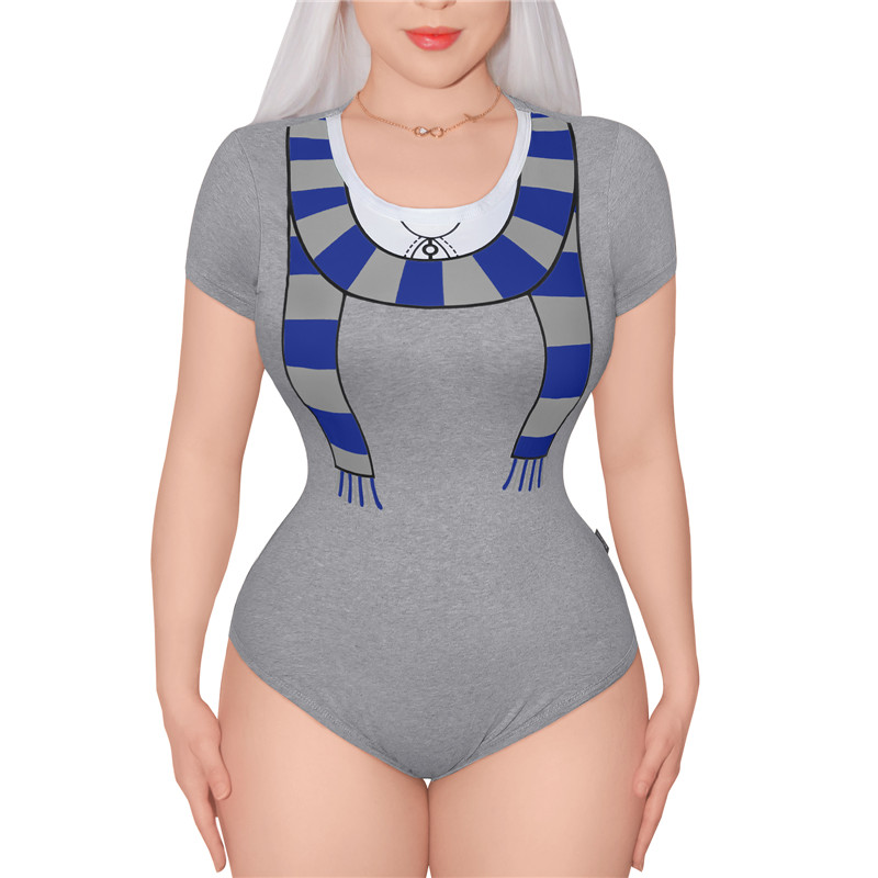 Wizard School Winter Onesie Bodysuit Blue