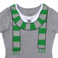 Wizard School Winter Onesie Bodysuit Green