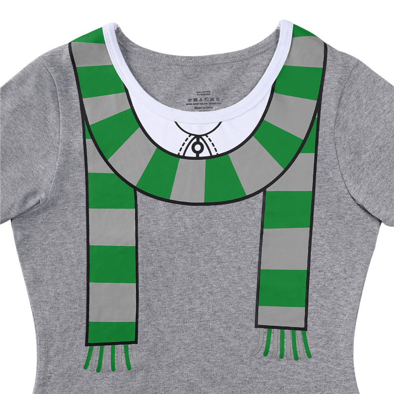 Wizard School Winter Onesie Bodysuit Green