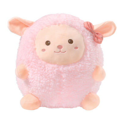 Cute Lamb Stuffed Animal Plush Toy With Bow Tie