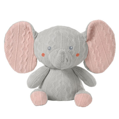 Cute Elephant Tiny Stuffed Crochet Animal Plush Toy