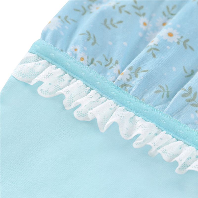 Daisy Fresh Ribbon Strap Camisole Onesie Bodysuit