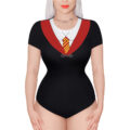 Wizard School Robe Onesie Bodysuit Red