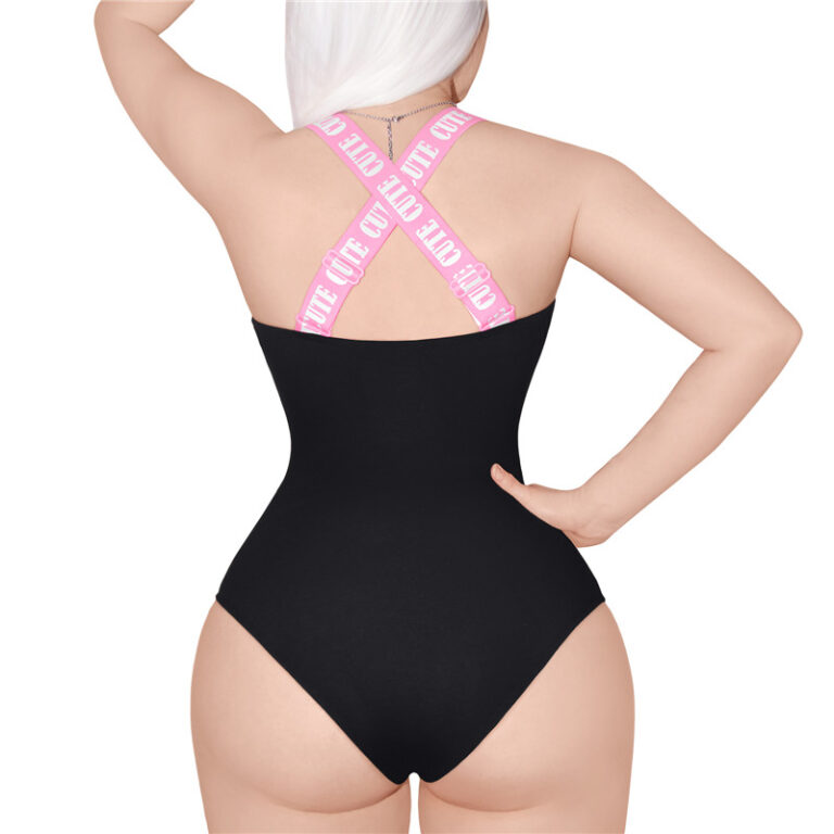 Love & Roses REGULAR FIT - Top - black and white/zwart