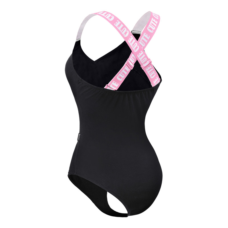 Babe Watch Cross Back Sporty Bodysuit