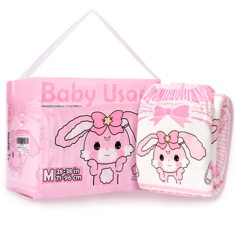 Baby Usagi Adult Diapers 10 Pieces Pack(M)/(L)/(XL) - LittleForBig Cute &  Sexy Products