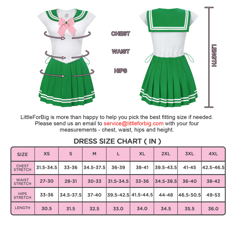 Magical Girl Cosplay Dress Green