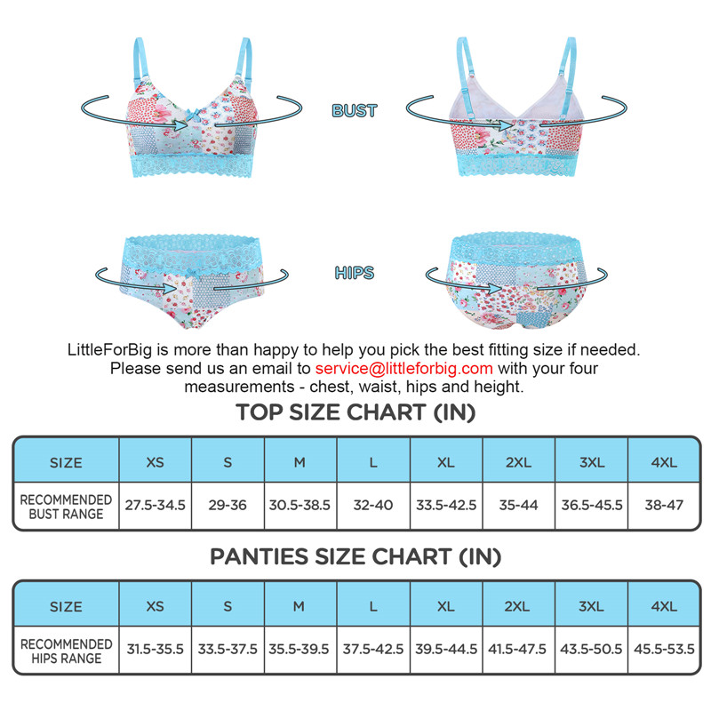 Shabby Chic Bralette Set