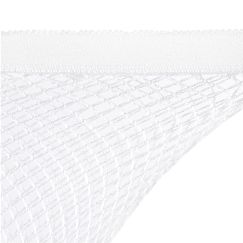 High Waist Night-Glow Fishnet Mesh Tights 2 Pairs Stockings – Small Grid Patterns