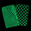High Waist Night-Glow Fishnet Mesh Tights 2 Pairs Stockings – Large Grid Patterns