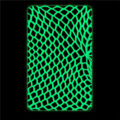 High Waist Night-Glow Fishnet Mesh Tights 2 Pairs Stockings – Large Grid Patterns