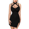 Black Coven Bodycon Dress