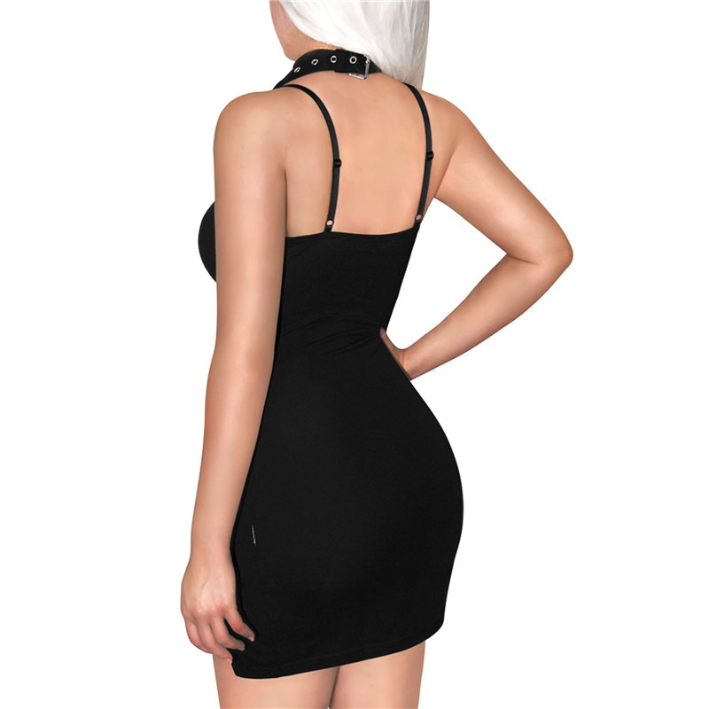 Black Coven Bodycon Dress