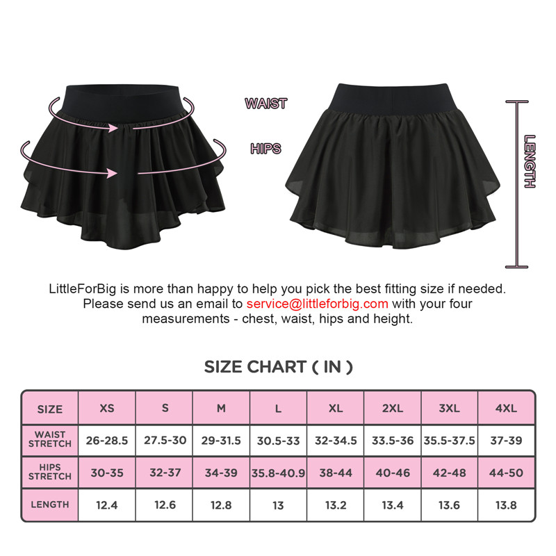 Princess Skort Black