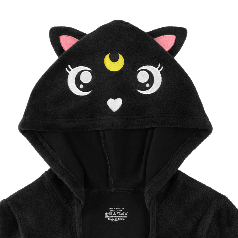 Black Cat Luna Onesie Bodysuit