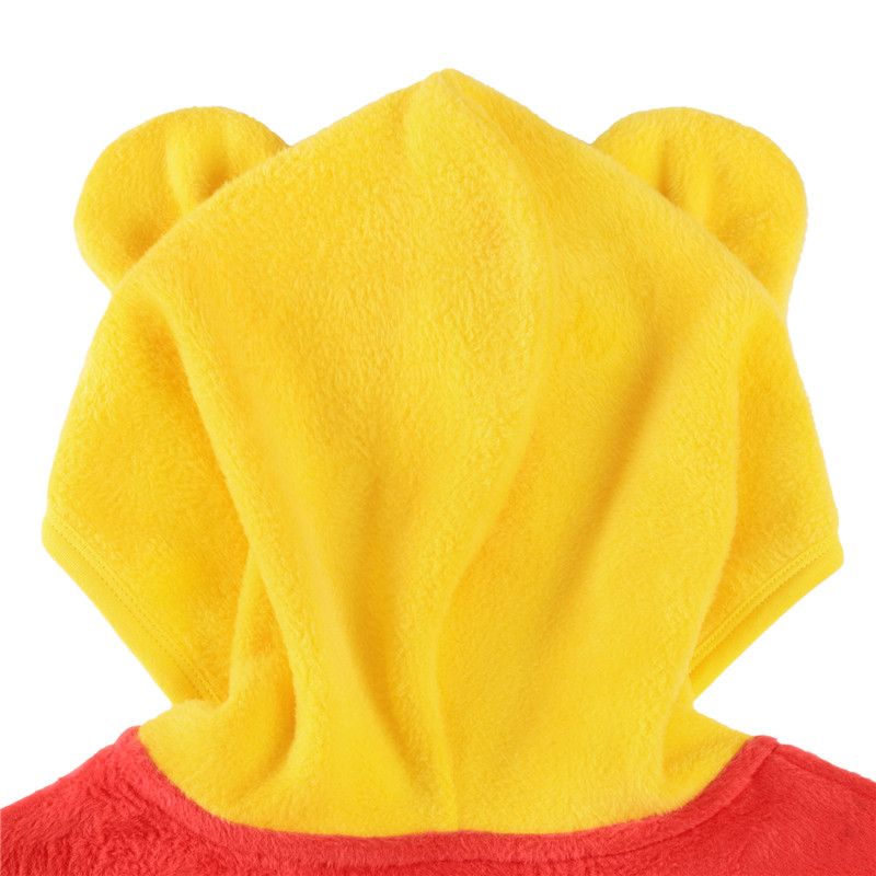 Honey Bear Plush Onesie Bodysuit