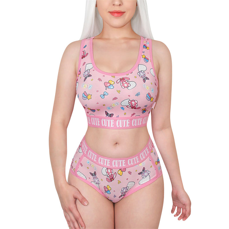 Hello Kitty sports bra offer high support