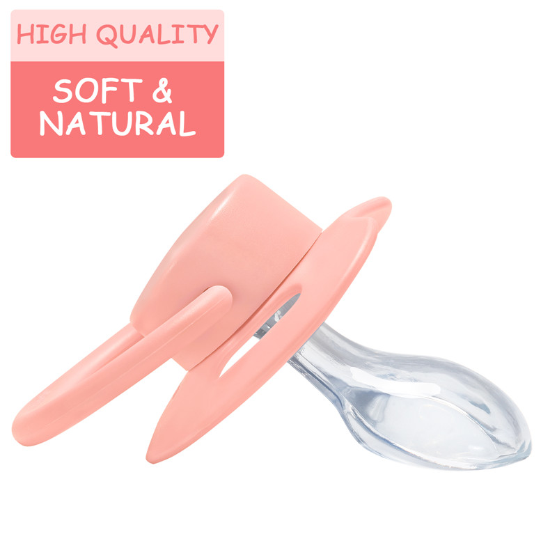 Gen2 BigShield Pacifier I Love Daddy Pattern Pink