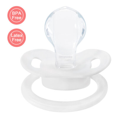 Gen2 BigShield Pacifier I Love Daddy Pattern White