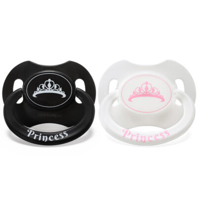 Gen2 BigShield Printed Pacifier Set "Princess" Crown 2-Pack