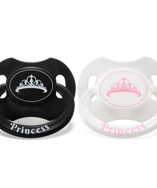 Gen2 BigShield Printed Pacifier Set "Princess" Crown 2-Pack