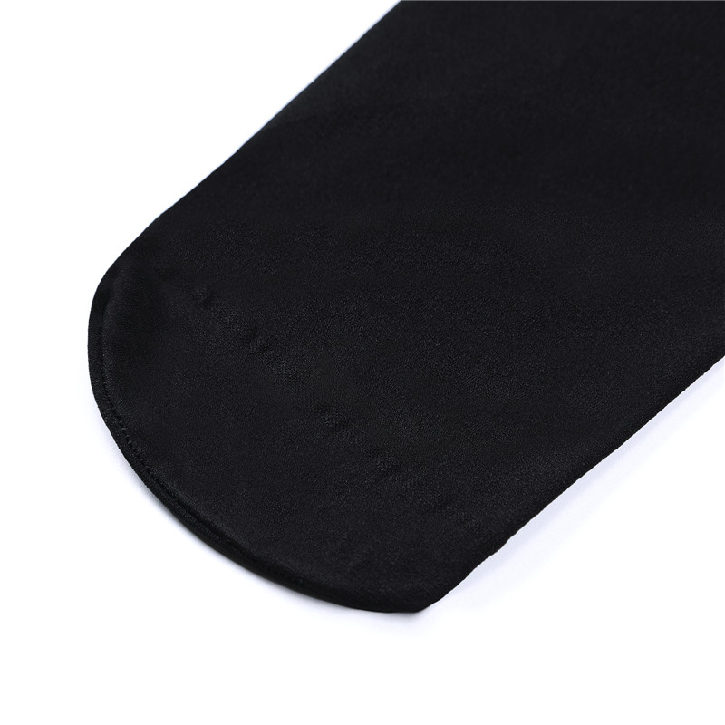 I Love Daddy Print Silk Stockings