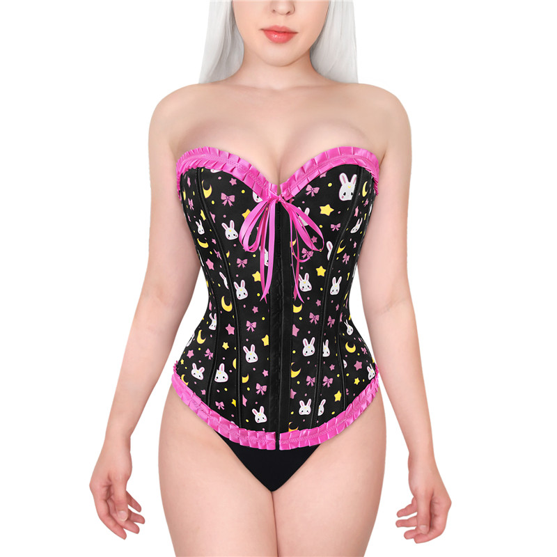 Usagi Moon Corset Black