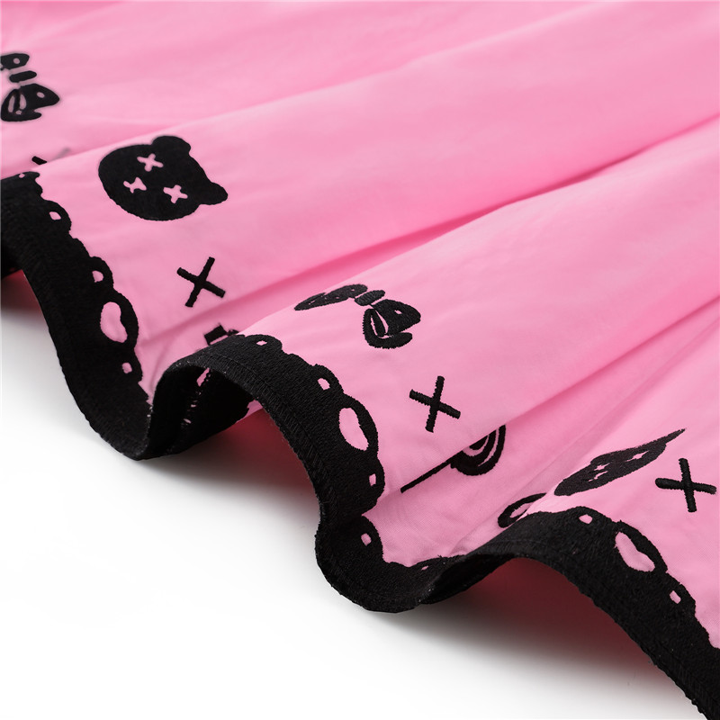 Teddy Bear Jumperskirt Pink