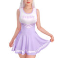 Cheer SissyUniversity Mini Dress Purple
