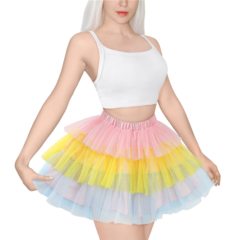 Ballerina Skirt Rainbow