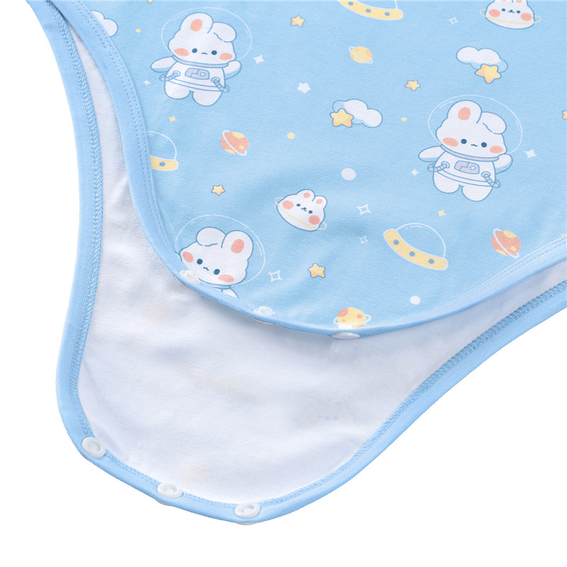 Cutie Bunny in Space Onesie Blue